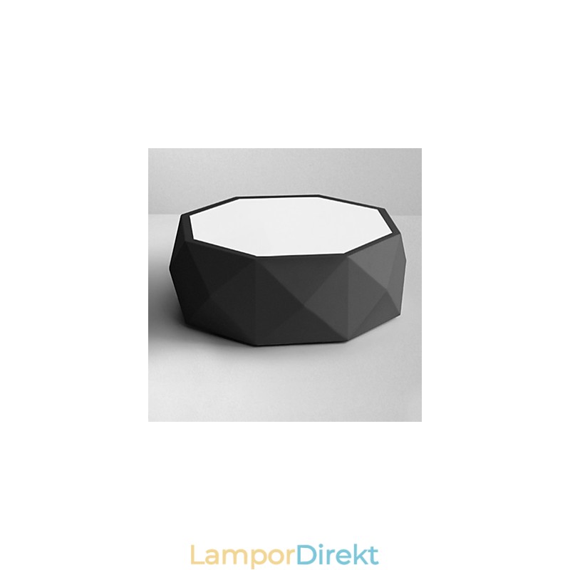 Geometriska Taklampor Vitt Ljus Kortfattad Modern