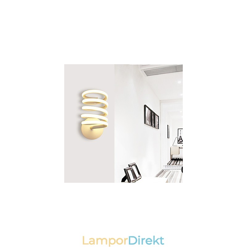 Aluminium Vägglampa Modern Minimalistisk Sovrum Gang Korridor Lampa Sänglampa Creative Lamp