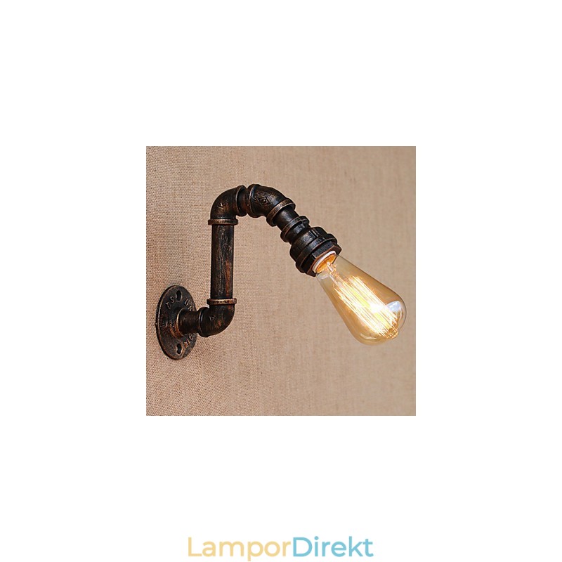 Country Retro Painting Feature För Mini Style Swing Arm Ambient Light Wall Sconces