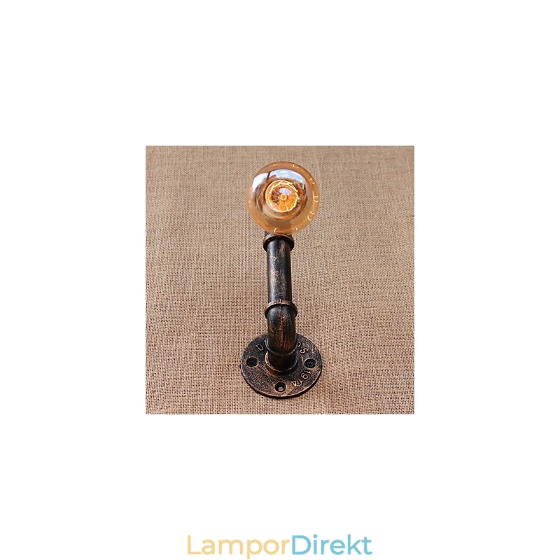 Country Retro Painting Feature För Mini Style Swing Arm Ambient Light Wall Sconces