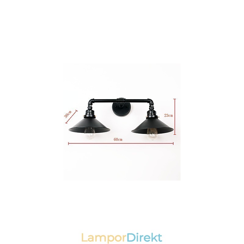 Rustik Lodge Modern Contemporary Country Retro Målning Funktion För Mini Style Downlight Wall Sconces