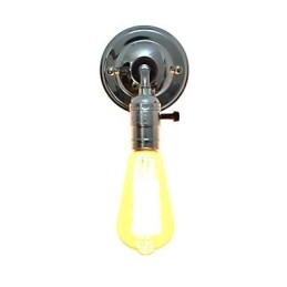 Vägglampa Vägglampor Väggjärn Vägglampa Stum Svart Ljussabel Lampa På Vägg