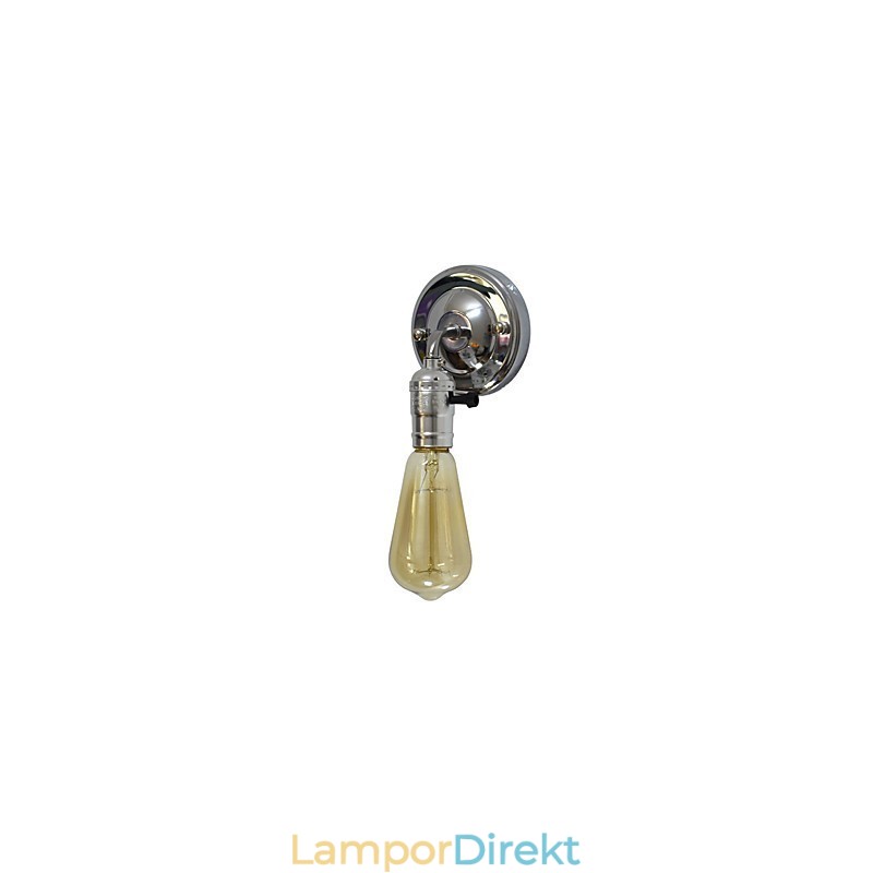 Vägglampa Vägglampor Väggjärn Vägglampa Stum Svart Ljussabel Lampa På Vägg
