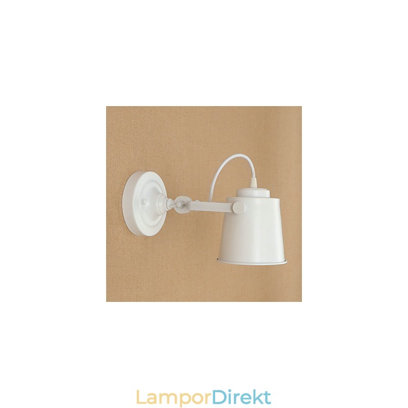 Målat Stål Vägglampa Stum Svart Amerikansk Kaffe Dekoration Retro Väggljus Ljussabel Lampa På Vägg