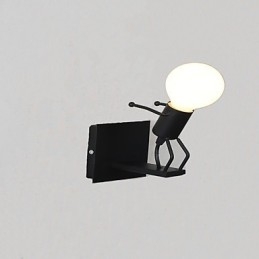 Traditionell Klassisk Rustik Lodge Country Novelty Målning Funktion För Downlight Vägglampor Vägglampa