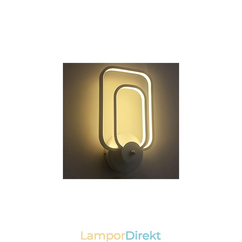 Aluminium Vägglampa Modern Minimalistisk Balkongtrappa Dekorativ Vägglampa Sänglampor
