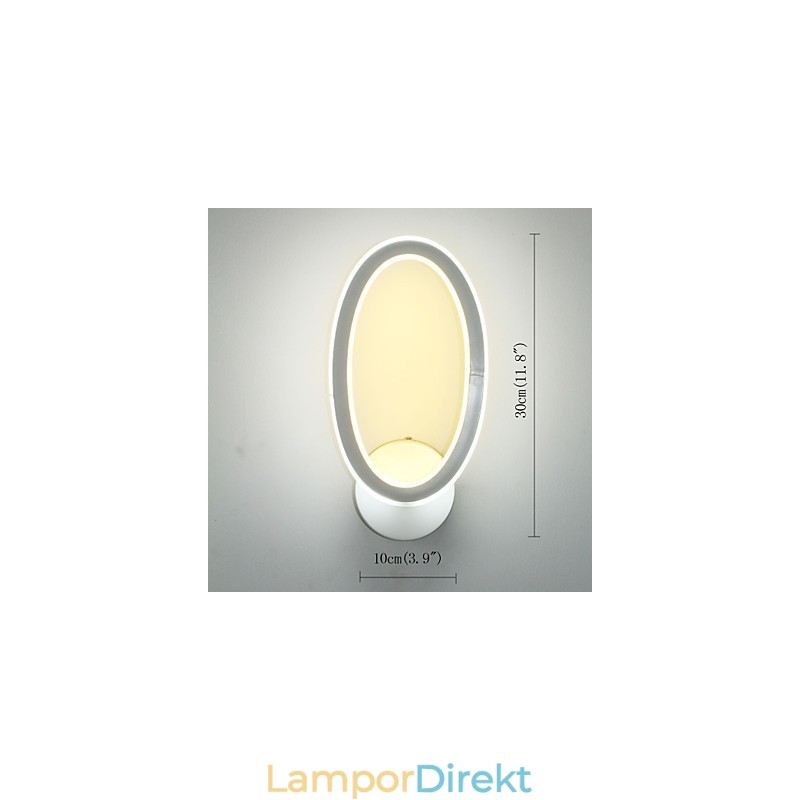 Modern Originalitet Kort Inomhus Aluminium Vägglampa Bakgrund Vägg Korridor Lampa Korridor Trappa Veranda Lampa