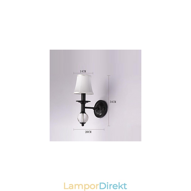 Rustik Lodge Enkel Vintagemålning Funktion Ambient Light Wall Sconces Wall Light