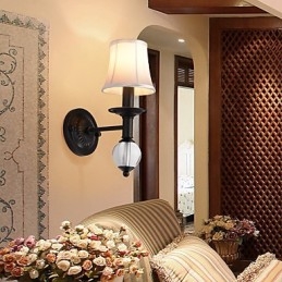 Rustik Lodge Enkel Vintagemålning Funktion Ambient Light Wall Sconces Wall Light