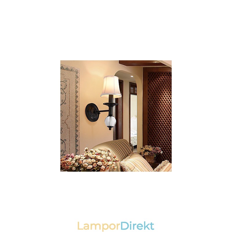 Rustik Lodge Enkel Vintagemålning Funktion Ambient Light Wall Sconces Wall Light