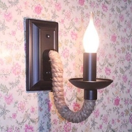 Hamp Rep Retro Vägglampa Creative Personality Bar Järn Ljuslampa