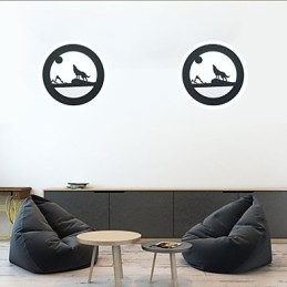 Sovrumsvägglampa Gångtrappa Ljus Kreativ Personlighet Moderna Minimalistiska Sänglampor