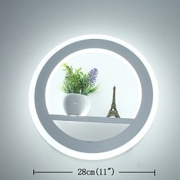 Vardagsrum Vägglampa Minimalistisk Modern Kreativitet Minimalistisk Dekorativ Vägglampa Sovrum Sänglampa