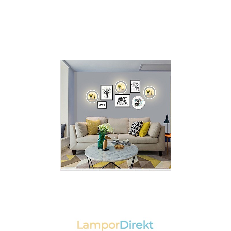Vardagsrum Vägglampa Minimalistisk Modern Kreativitet Minimalistisk Dekorativ Vägglampa Sovrum Sänglampa