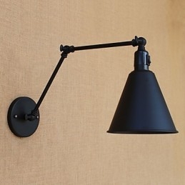 Country Retro Målningsfunktion För Mini Style Swing Arm Ögonskydd Downlight Swing Arm Lights