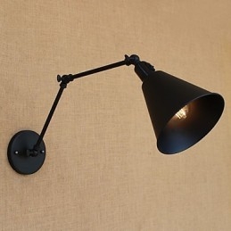 Country Retro Målningsfunktion För Mini Style Swing Arm Ögonskydd Downlight Swing Arm Lights