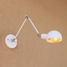 Vintage Country Painting Funktion För Mini Style Swing Arm Ögonskydd Ambient Light Swing Arm Lightswall
