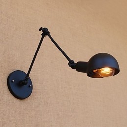 Vintage Country Painting Funktion För Mini Style Swing Arm Ögonskydd Ambient Light Swing Arm Lightswall