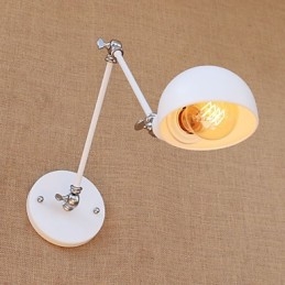 Vintage Country Painting Funktion För Mini Style Swing Arm Ögonskydd Ambient Light Swing Arm Lightswall