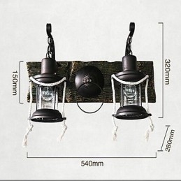 Vintage Other Feature Downlight Wall Sconces Wall Light