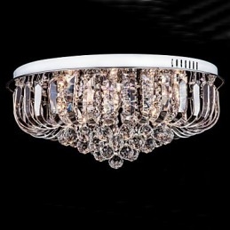 Flush Mount Crystal Traditionell Klassisk Metall