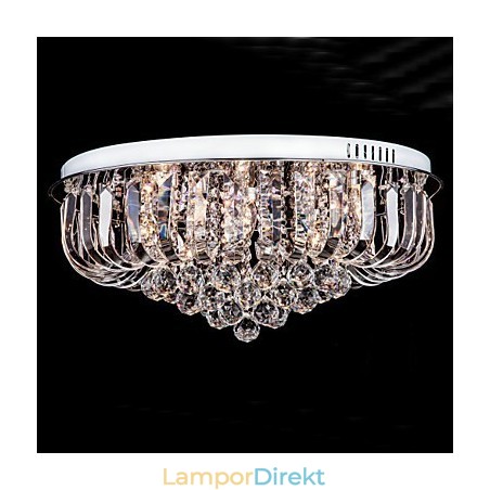 Flush Mount Crystal Traditionell Klassisk Metall Flush Mount Crystal Traditionell Klassisk Metall