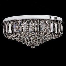 Flush Mount Crystal Traditionell Klassisk Metall