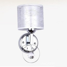 Kristall Modern Och Modern Elektropläterad Feature Uplight Vägglampor Vägglampa