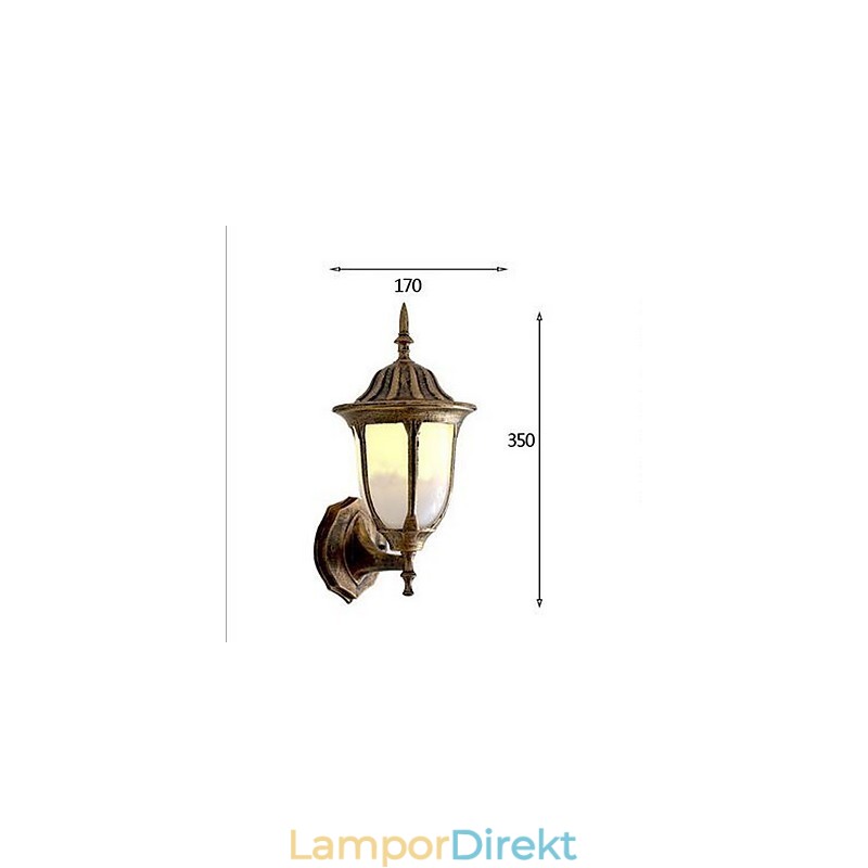 Vintage Other Feature Uplight Wall Sconces Wall Light