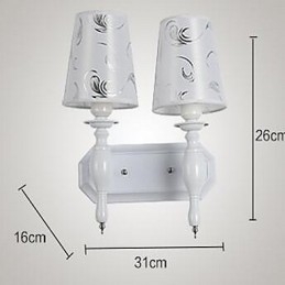 Modern Och Modern Galvaniserad Funktion Uplight Wall Sconces Wall Light