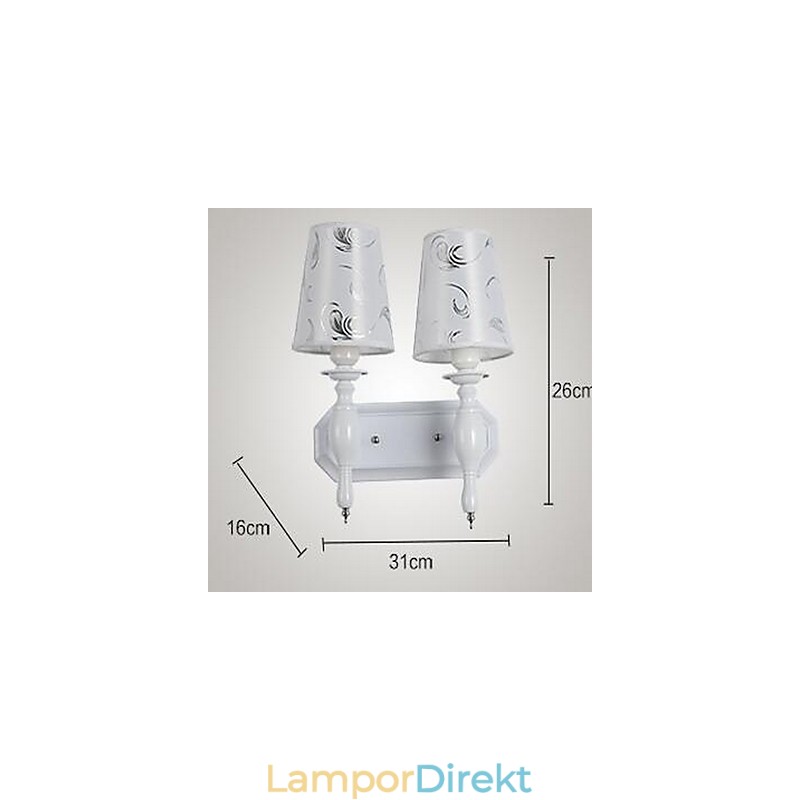 Modern Och Modern Galvaniserad Funktion Uplight Wall Sconces Wall Light