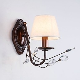 Rustik Lodge Country Galvaniserad Funktion För Mini Style Ambient Light Wall Sconces Wall Light