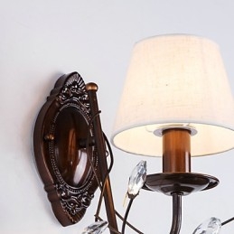 Rustik Lodge Country Galvaniserad Funktion För Mini Style Ambient Light Wall Sconces Wall Light