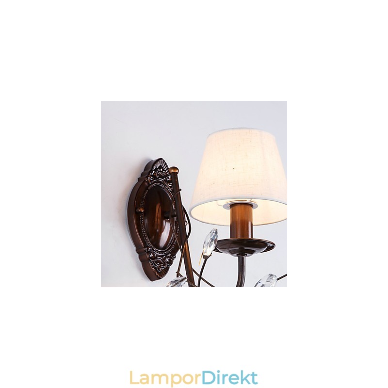 Rustik Lodge Country Galvaniserad Funktion För Mini Style Ambient Light Wall Sconces Wall Light