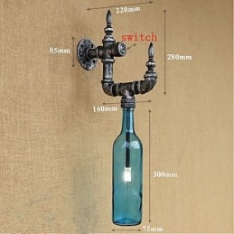 Rustik Lodge Silver Feature För Ambient Light Wall Sconces Wall Light