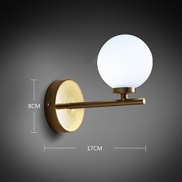 Modern Och Modern Galvaniserad Funktion För Mini Style Ambient Light Wall Sconces Wall Light