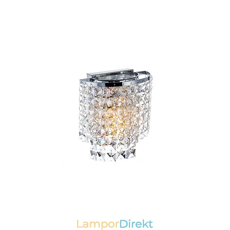 Modern Och Modern Galvaniserad Funktion För Kristall Downlight Vägglampor Vägglampa