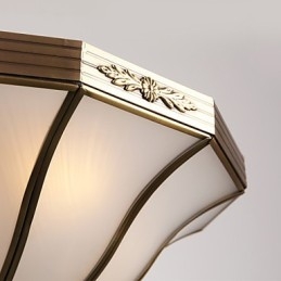 Modern Och Modern Dekorativ Design Av Koppar Takljusfamilj