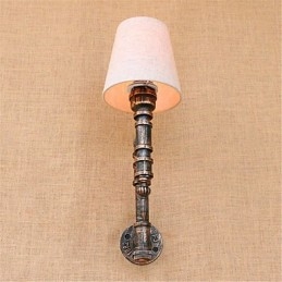 Rustik Lodge Country Antik Mässing Funktion För Ambient Light Wall Sconces Wall Light