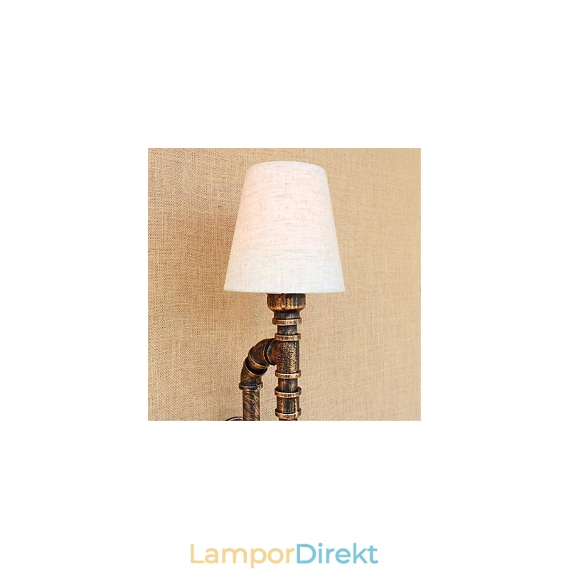 Rustik Lodge Country Antik Mässing Funktion För Ambient Light Wall Sconces Wall Light