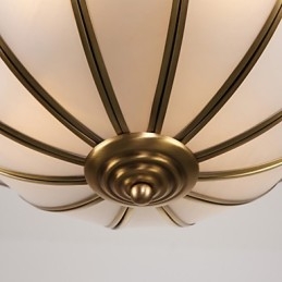 Modern Och Modern Dekorativ Design Av Koppar Takljusfamilj