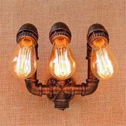 Rustik Lodge Country Painting Feature För Ambient Light Wall Sconces Wall Light
