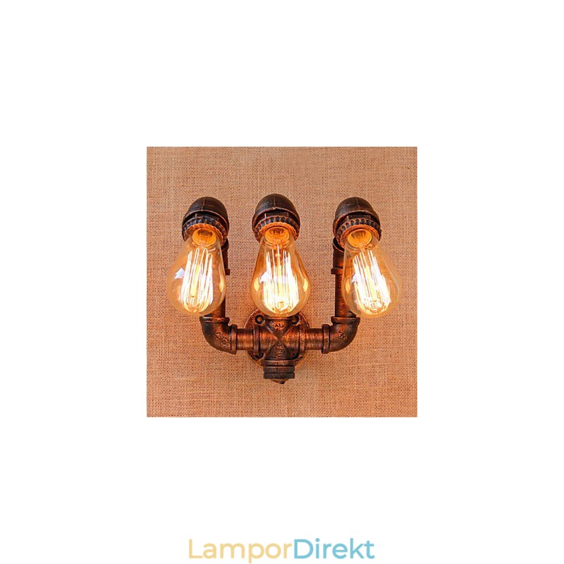 Rustik Lodge Country Painting Feature För Ambient Light Wall Sconces Wall Light