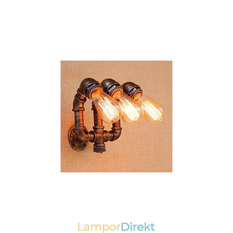 Rustik Lodge Country Painting Feature För Ambient Light Wall Sconces Wall Light
