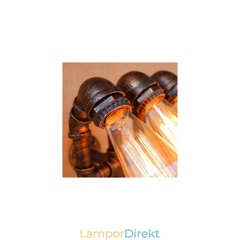 Rustik Lodge Country Painting Feature För Ambient Light Wall Sconces Wall Light