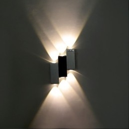 Modern Samtida Målningsfunktion För Mini Style Ambient Light Flush Mount Vägglampor
