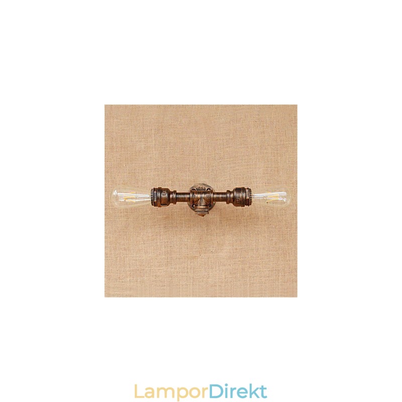 Rustik Lodge Målningsfunktion För Omgivande Ljus Vägglampor Vägglampa