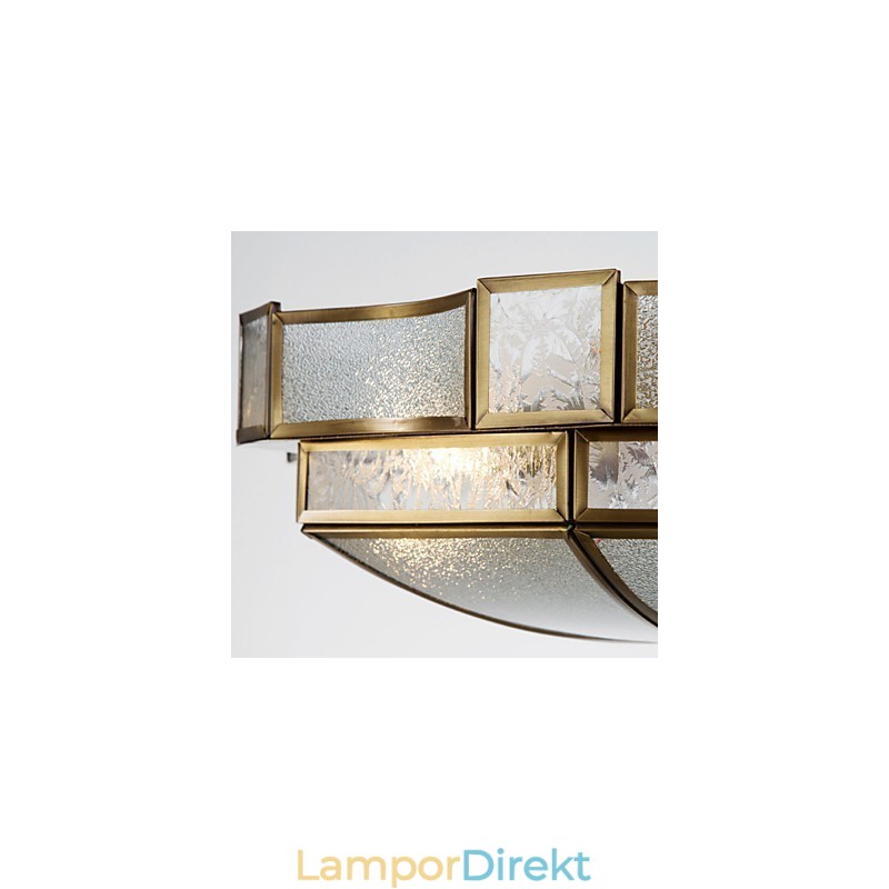 Modern Och Modern Dekorativ Design Av Koppar Takljusfamilj