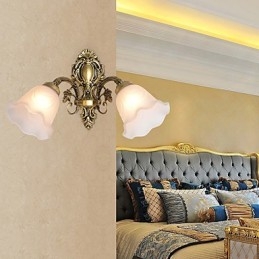 Country Painting Feature För Mini Style Uplight Wall Sconces Wall Light