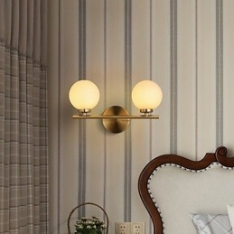 Vägglampa Modern Contemporary Bronze Feature För Mini Style Uplight Vägglampor Vägglampa